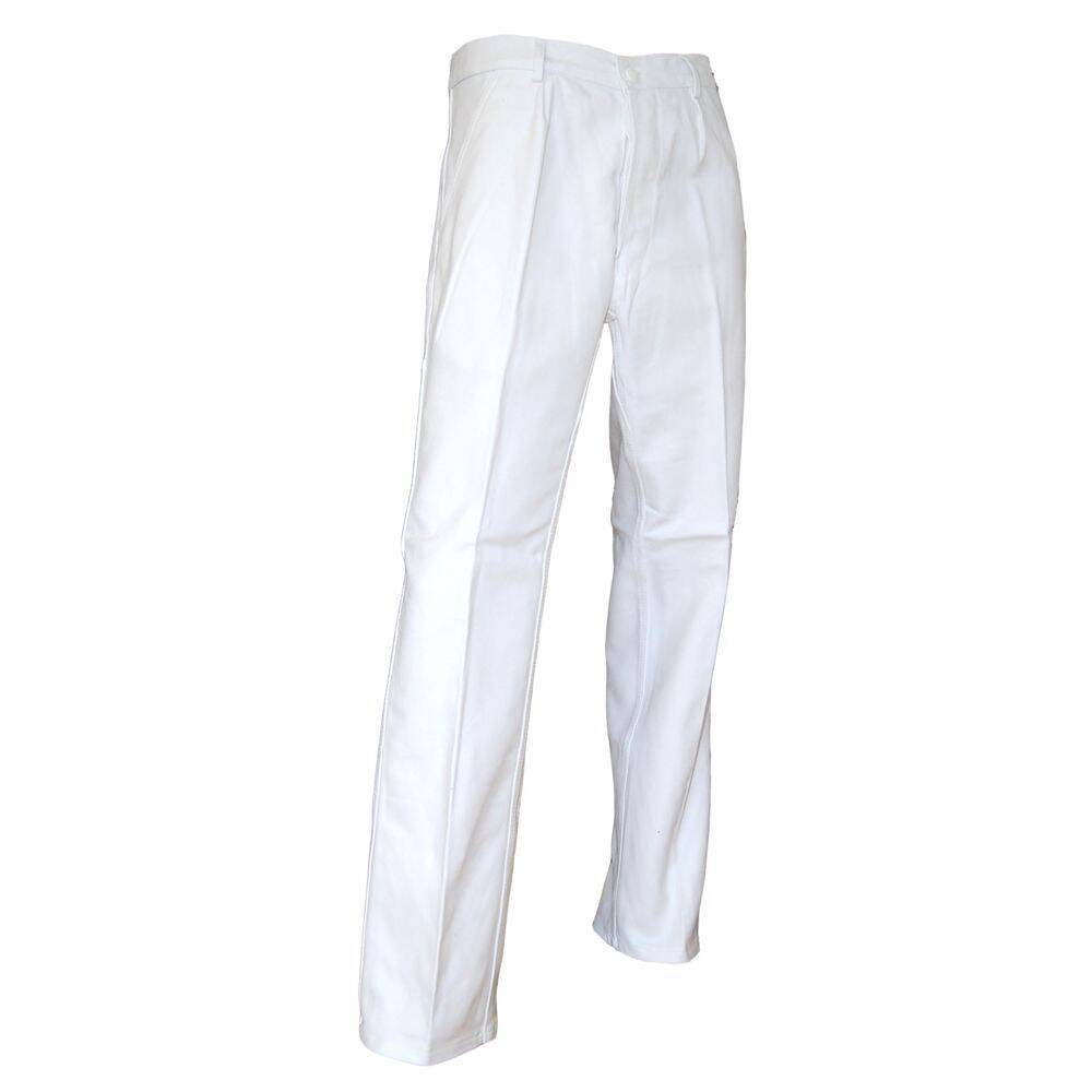Pantalon de peintre blanc pas cher résistant multipoches