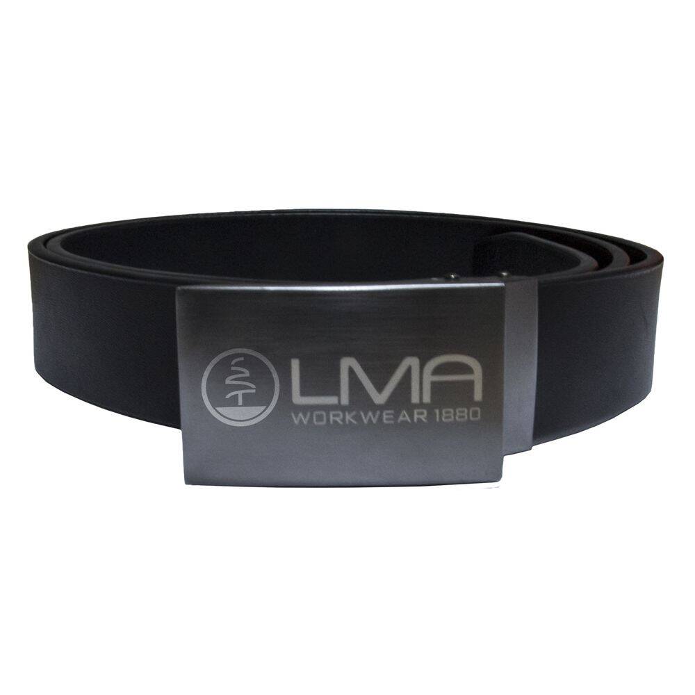 LMA BIVOUAC engraved leather belts and metal buckles (set of 4)