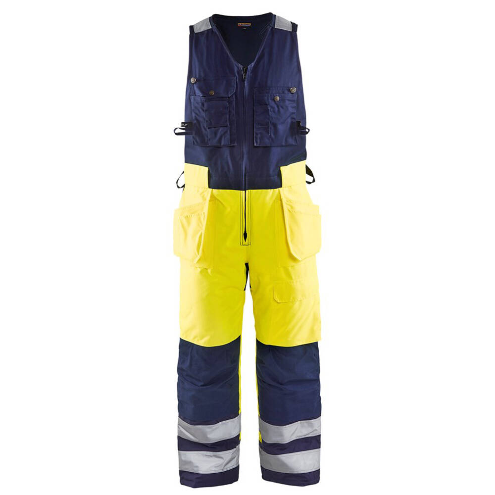 100% Polyester Blaklader Sleeveless Hi-Vis Waterproof Coverall