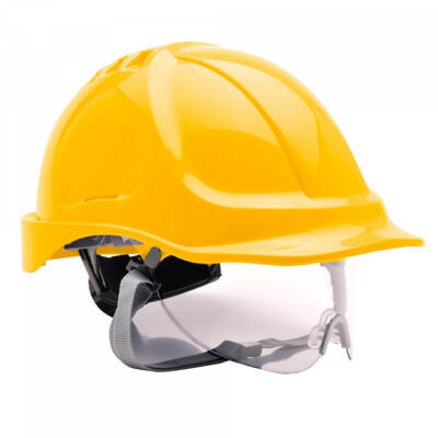 Casque De Chantier Sur Lieu De Travail Portwest Bleu Royal