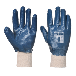 Gants Manutention EUROGRIP 13L700 en polyester et Spandex bleu - jauge 13 -  double enduction latex bleu - COVERGUARD - MisterMateriaux