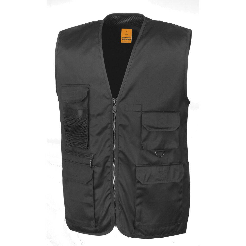 Gilet sans manches reporter multi-poches polycoton Result - Oxwork