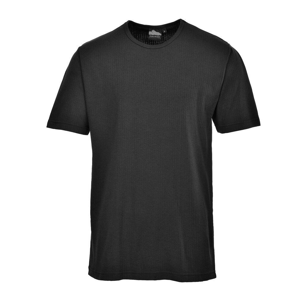 Tee-shirt thermique noir à manches longues marque coverguard