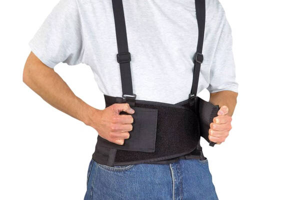 Back-Lumbar, Dorso-lumbar right back support belt, Back support